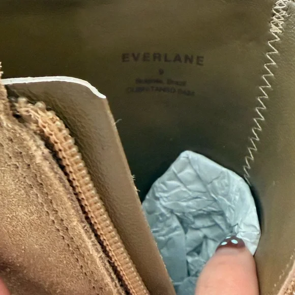 Everlane Havana Boots in Sand Camel Suede Size 9 - Picture 7 of 7